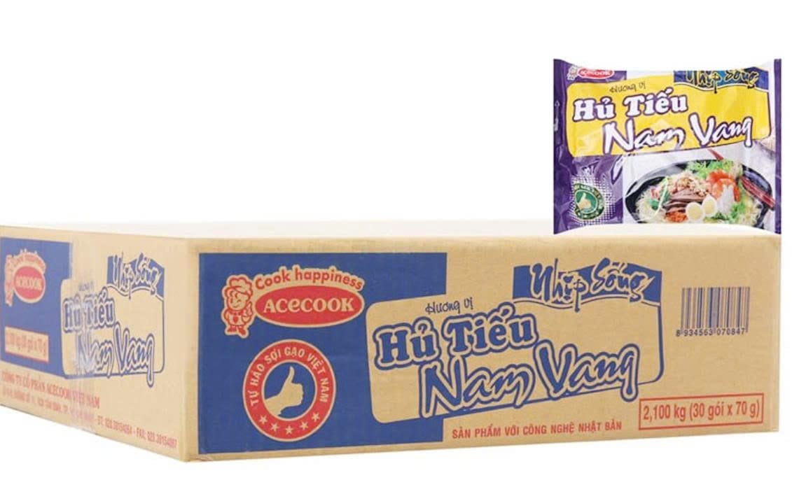 Home hủ tiếu nam vang ăn liền nhịp sống thùng 30 gói x 70g